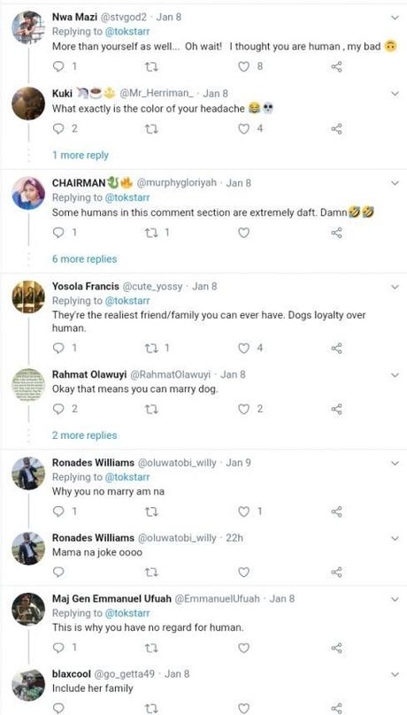 Nigerians Attacks Toke Makinwa For Claiming She Loves Her Dog More Than Humans