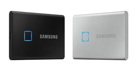 Samsung SSD T7 Touch comes with a fingerprint scanner