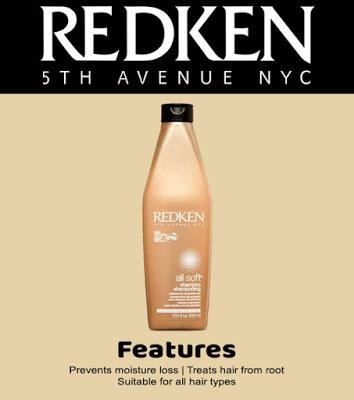 Redken all soft shampoo