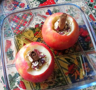 Maple & Cranberry Baked Apples