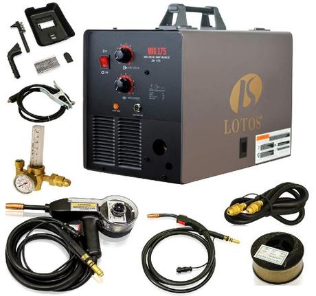 Best MIG Welder Under 500 – Which MIG Welder Should I Buy LOTOS MIG175 175AMP Mig Welder with Free Spool Gun