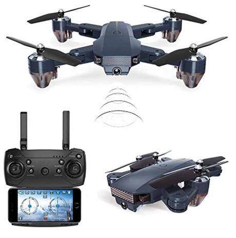 Amitasha New Foldable Wi-Fi Camera Drone with Altitude Hold and Headless Mode