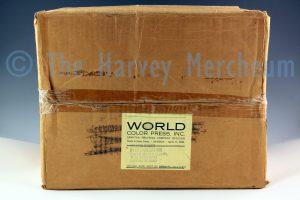 World Color Press shipping box top view