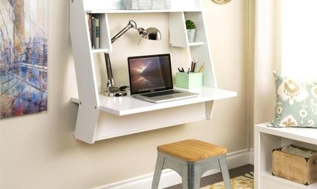 metal wall desk desktop wallpaper 8 mounted desks that save room in small spaces