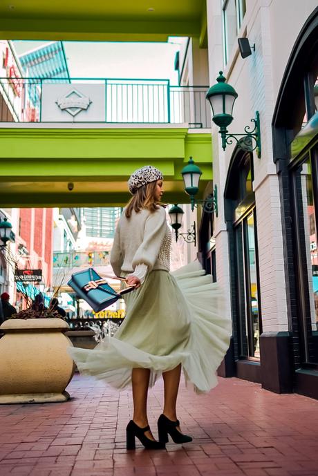 six things to buy after Christmas, shopping, holiday shopping, point pearl sweater, pistachio green tulle dress, holiday style, velvet mary janes, street style, wedding outfit, saumya shiohare, myriad musings