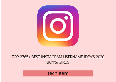 2765 Best Instagram Usernames Idea S January 2020 Boy S Girl S