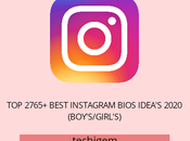 2765+ Best Instagram Bios Idea’s January 2020 (Boy’s/Girl’s)