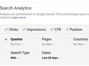 Image:Search Analytics-GSC-Improve Exisiting Pages