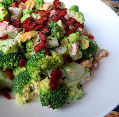 Broccoli Salad for Two