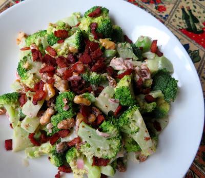 Broccoli Salad for Two