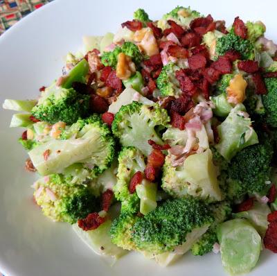 Broccoli Salad for Two