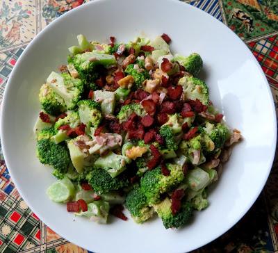 Broccoli Salad for Two