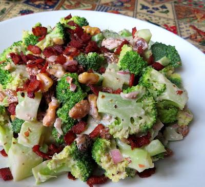 Broccoli Salad for Two