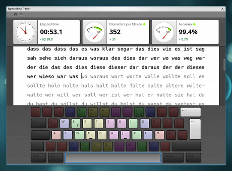 ktouch-typing-tutor