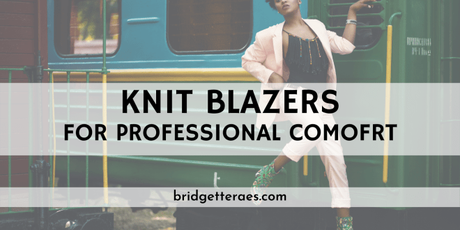 Knit Blazers for Professional Comfort