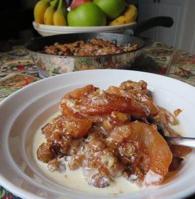 Skillet Apple Crumble