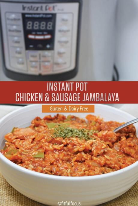 Instant Pot Chicken and Sausage Jambalaya