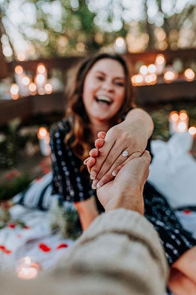 Engagement photo shoot