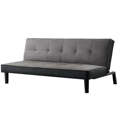 grey velvet settee dark couches aurora sofa bed