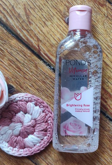 Ponds Vitamin Micellar Water Brightening Rose Review Ponds Vitamin Micellar Water Brightening Rose Review