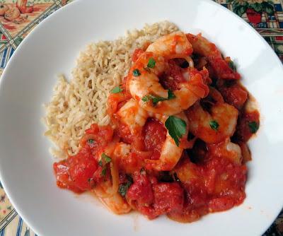 Smoky Tomato & Garlic Prawns