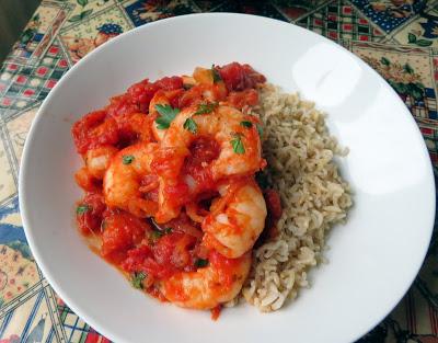 Smoky Tomato & Garlic Prawns