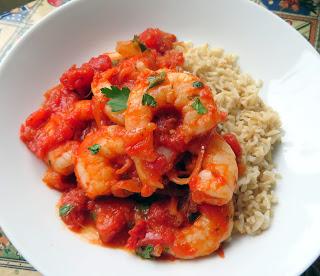 Smoky Tomato & Garlic Prawns