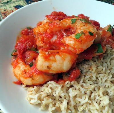 Smoky Tomato & Garlic Prawns