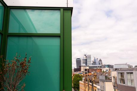 London skyline including the Gherkin and the Fridge.