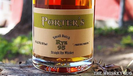 Porter's Small Batch Rye Label