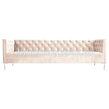 traditional tufted sofa classic button pink antique classical style wooden