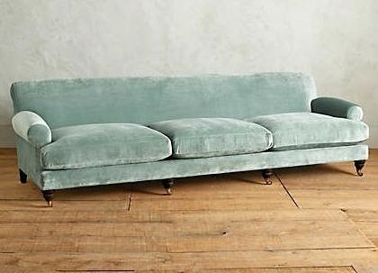 anthropologie chesterfield sofa velvet lyre furniture unplugged upholstery club