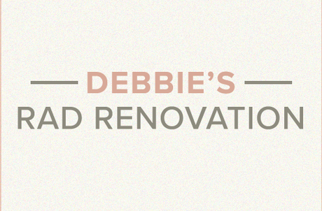 Debbie's rad renovation blog banner.
