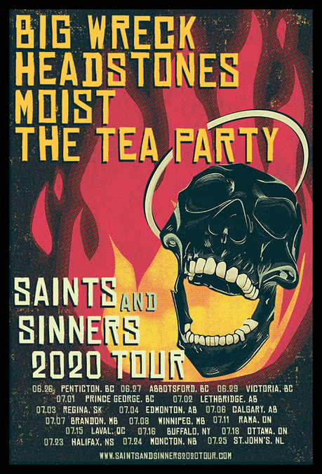 Saints And Sinners Tour Set to Rock Canada in 2020!