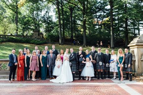 Laura and Alan’s Wedding Blessing at Bethesda Fountain