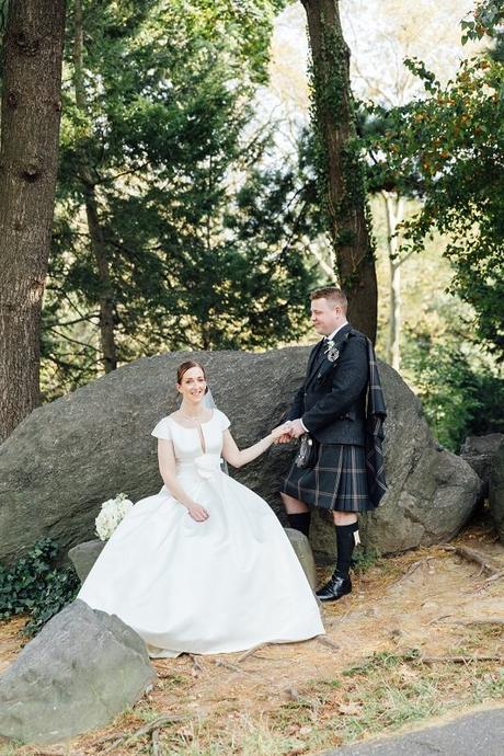 Laura and Alan’s Wedding Blessing at Bethesda Fountain