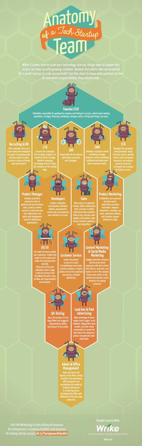 Anatomy of a Tech Startup Team