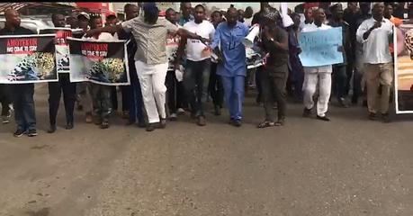 PhotoNews: Osun Residents Demonstrate, Declare Support For Operation Amotekun