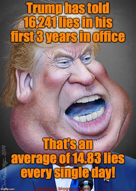 Trump Continues To Set Records For Presidential Lying