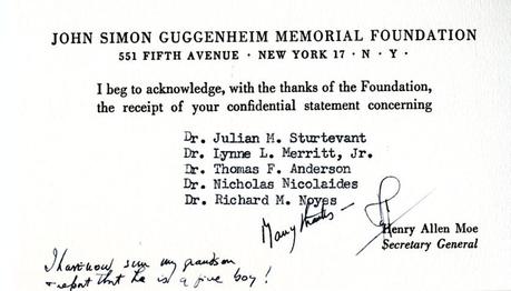 The Guggenheim Foundation Advisory Board and Committee of Selection