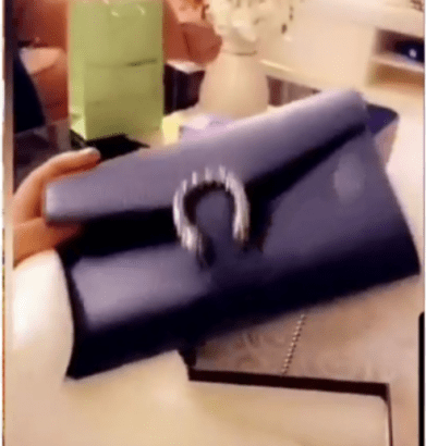 Regina Daniels Senior Wife Gifts Her A Gucci Bag [Photo]