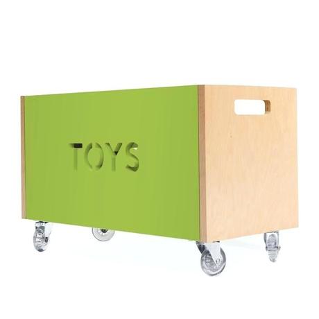 toy chest modern box on casters