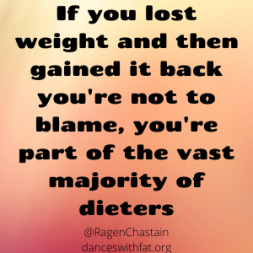 Your Weight Regain Is Not Your Fault