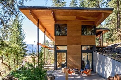 mountain house design plans modern cabin natural