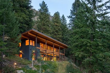 mountain house design designs images cabin natural modern