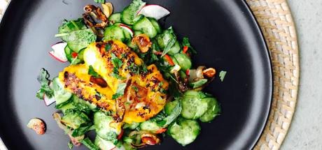 Vietnamese Turmeric White Fish with Cucumber Salad3 min read