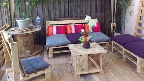 Decoration with Pallets