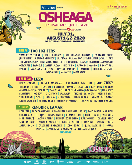 Osheaga 2020 Headliners and Don’t Miss Acts