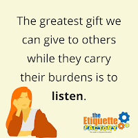 Bearing One Another's Burdens by Listening Without Judgement