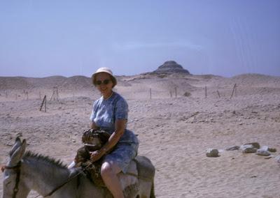CAMELS AND ANCIENT KINGS: Trip to Egypt from Aunt Carolyn's Memoir